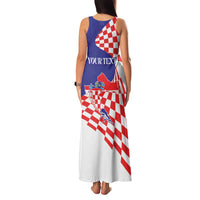 Personalized Croatia Independence Day 1991 Family Matching Tank Maxi Dress and Hawaiian Shirt Sretan Dan neovisnosti Hrvatske - Wonder Print Shop