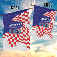 Croatia Independence Day 1991 Garden Flag Sretan Dan neovisnosti Hrvatske - Wonder Print Shop