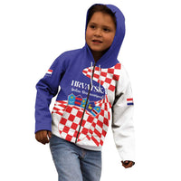 Personalized Croatia Independence Day 1991 Kid Hoodie Sretan Dan neovisnosti Hrvatske - Wonder Print Shop