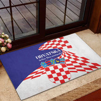 Croatia Independence Day 1991 Rubber Doormat Sretan Dan neovisnosti Hrvatske - Wonder Print Shop