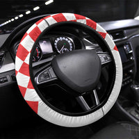 Croatia Independence Day 1991 Steering Wheel Cover Sretan Dan neovisnosti Hrvatske - Wonder Print Shop