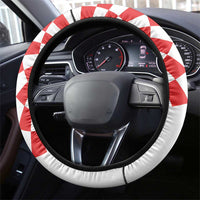 Croatia Independence Day 1991 Steering Wheel Cover Sretan Dan neovisnosti Hrvatske - Wonder Print Shop