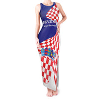 Personalized Croatia Independence Day 1991 Tank Maxi Dress Sretan Dan neovisnosti Hrvatske - Wonder Print Shop