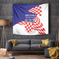 Croatia Independence Day 1991 Tapestry Sretan Dan neovisnosti Hrvatske - Wonder Print Shop