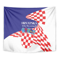Croatia Independence Day 1991 Tapestry Sretan Dan neovisnosti Hrvatske - Wonder Print Shop
