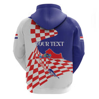 Personalized Croatia Independence Day 1991 Zip Hoodie Sretan Dan neovisnosti Hrvatske - Wonder Print Shop