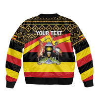 Personalized Uganda Independence Day 1962 Bomber Jacket African Pattern - Wonder Print Shop