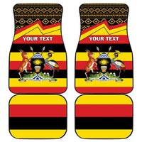 Uganda Independence Day 1962 Car Mats African Pattern - Wonder Print Shop