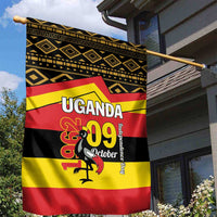 Uganda Independence Day 1962 Garden Flag African Pattern - Wonder Print Shop