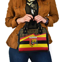 Uganda Independence Day 1962 Shoulder Handbag African Pattern