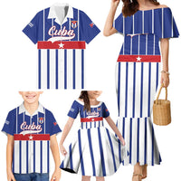 Personalized Cuba Family Matching Mermaid Dress and Hawaiian Shirt Simple Sporty Style - Wonder Print Shop