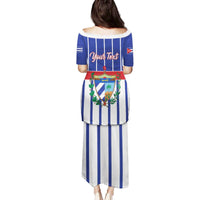 Personalized Cuba Family Matching Puletasi and Hawaiian Shirt Simple Sporty Style - Wonder Print Shop