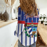 Personalized Cuba Women Casual Shirt Simple Sporty Style - Wonder Print Shop