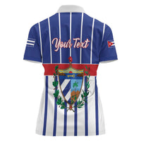 Personalized Cuba Women Polo Shirt Simple Sporty Style - Wonder Print Shop