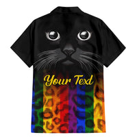 Personalised Ally Cat Family Matching Mermaid Dress and Hawaiian Shirt 2023 National Coming Out Day - Wonder Print Shop