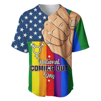 Love is Love Baseball Jersey 2023 National Coming Out Day - Wonder Print Shop