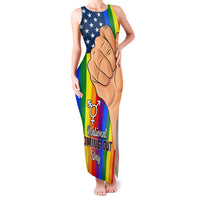 Love is Love Family Matching Tank Maxi Dress and Hawaiian Shirt 2023 National Coming Out Day - Wonder Print Shop