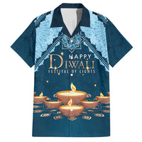 Personalized Diwali Family Matching Summer Maxi Dress and Hawaiian Shirt Festival of Lights - Wonder Print Shop