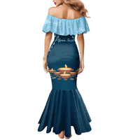 Personalized Diwali Mermaid Dress Festival of Lights - Wonder Print Shop