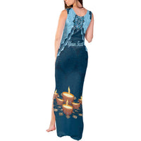 Personalized Diwali Tank Maxi Dress Festival of Lights - Wonder Print Shop