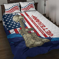 Happy Veterans Day Quilt Bed Set Honoring All Who Served - Wonder Print Shop