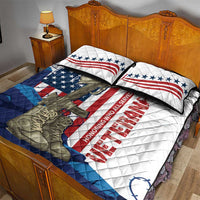 Happy Veterans Day Quilt Bed Set Honoring All Who Served - Wonder Print Shop