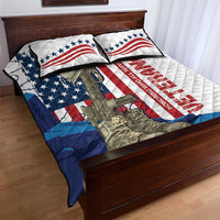 Happy Veterans Day Quilt Bed Set Honoring All Who Served - Wonder Print Shop