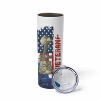 Happy Veterans Day Skinny Tumbler Honoring All Who Served - Wonder Print Shop