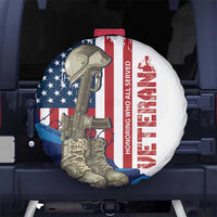 Happy Veterans Day Spare Tire Cover Honoring All Who Served - Wonder Print Shop