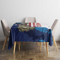 Happy Veterans Day Tablecloth Honoring All Who Served - Wonder Print Shop