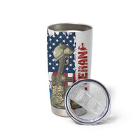 Happy Veterans Day Tumbler Cup Honoring All Who Served - Wonder Print Shop