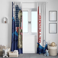 Happy Veterans Day Window Curtain Honoring All Who Served - Wonder Print Shop