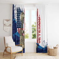Happy Veterans Day Window Curtain Honoring All Who Served - Wonder Print Shop