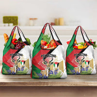 Palestine Grocery Bag Mountain Gazelle With Faqqua Iris