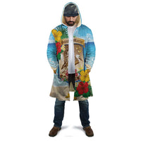 Personalized Collectivity of Saint Martin Cloak Hibiscus Flowers Tropical Beach - Wonder Print Shop