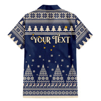 Custom Alaska Christmas Family Matching Mermaid Dress and Hawaiian Shirt Santa Claus With Snowman Reindeer Penguin - Wonder Print Shop
