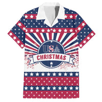 USA Christmas Family Matching Puletasi and Hawaiian Shirt The Stars and Stripes Xmas Style - Wonder Print Shop