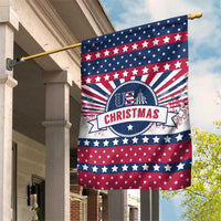 USA Christmas Garden Flag The Stars and Stripes Xmas Style - Wonder Print Shop