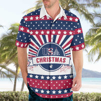 USA Christmas Hawaiian Shirt The Stars and Stripes Xmas Style - Wonder Print Shop