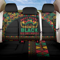 Make Every Month Black History Month Back Car Seat Cover African Pattern - Wonder Print Shop