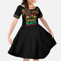 Make Every Month Black History Month Family Matching Mermaid Dress and Hawaiian Shirt African Pattern - Wonder Print Shop