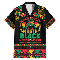 Make Every Month Black History Month Family Matching Mermaid Dress and Hawaiian Shirt African Pattern - Wonder Print Shop