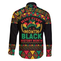 Make Every Month Black History Month Family Matching Mermaid Dress and Hawaiian Shirt African Pattern - Wonder Print Shop
