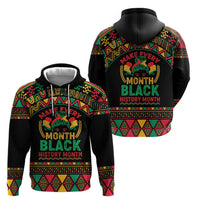 Make Every Month Black History Month Hoodie African Pattern - Wonder Print Shop