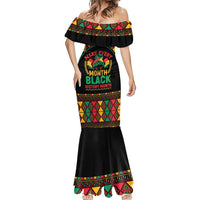 Make Every Month Black History Month Mermaid Dress African Pattern - Wonder Print Shop