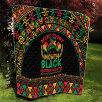 Make Every Month Black History Month Quilt African Pattern - Wonder Print Shop