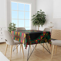 Make Every Month Black History Month Tablecloth African Pattern - Wonder Print Shop