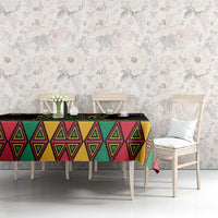 Make Every Month Black History Month Tablecloth African Pattern - Wonder Print Shop
