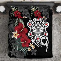 Taino Sun Tribal Bedding Set Tropical Hibiscus - Wonder Print Shop