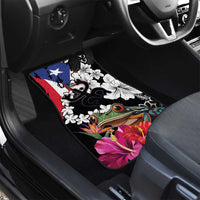Boricua Taino Coqui Tropical Car Mats Puerto Rico Grunge Flag - Wonder Print Shop
